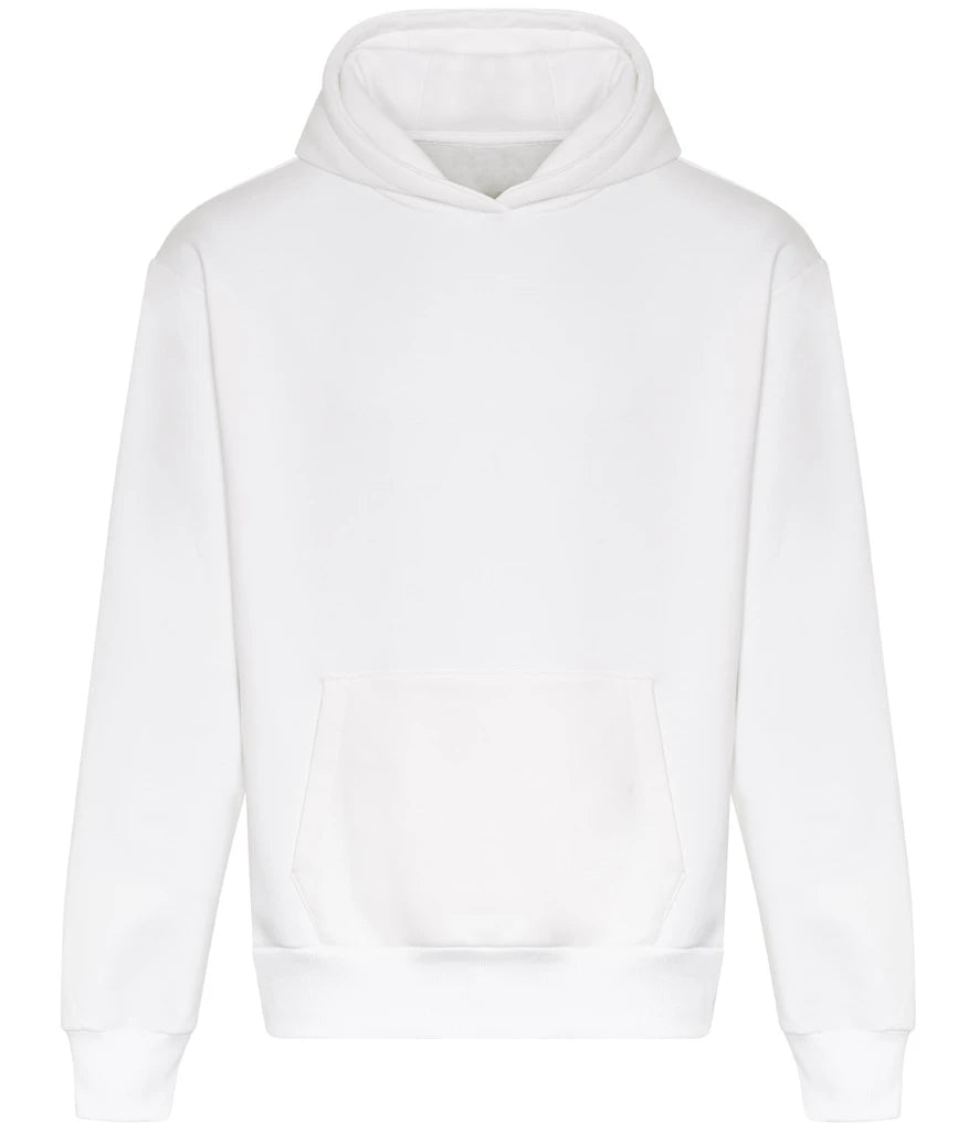 AWDis Signature Heavyweight Hoodie — Arctic White