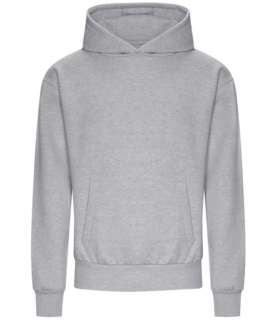 AWDis Signature Heavyweight Hoodie — Heather Grey