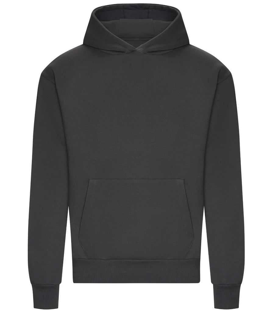AWDis Signature Heavyweight Hoodie — Solid Charcoal