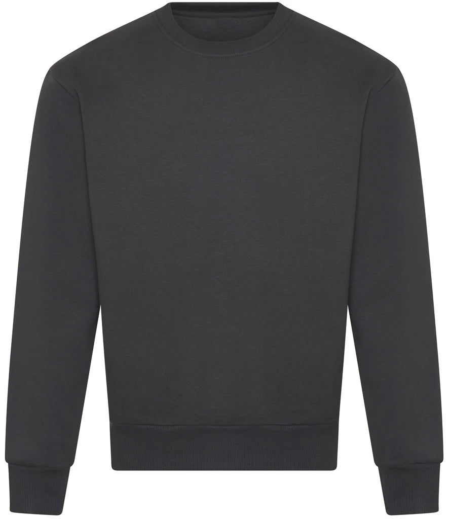 AWDis Signature Heavyweight Sweatshirt — Solid Charcoal