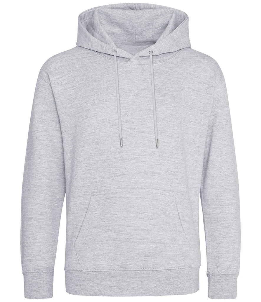 AWDis Organic Hoodie — Heather Grey