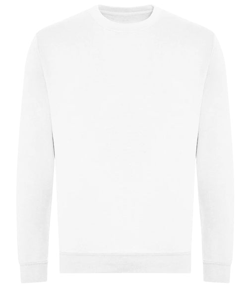 AWDis Just Hoods Sweatshirt in Arctic White, front view