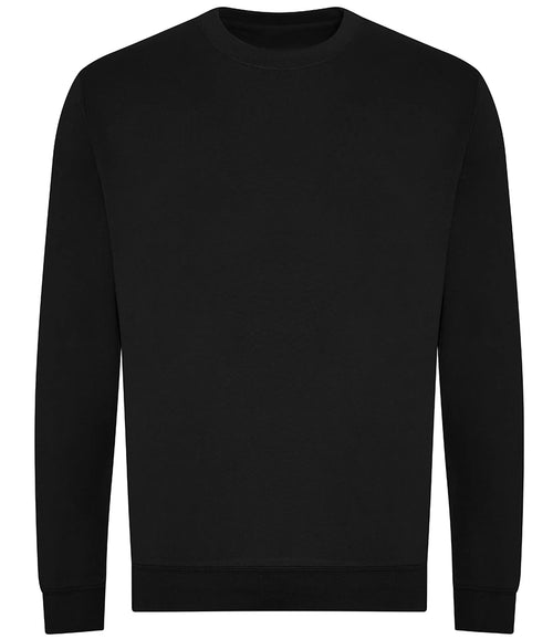 AWDis Unisex Organic Sweatshirt — Deep Black