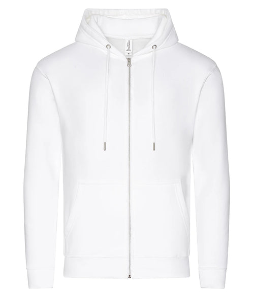 AWDis Organic Zoodie — Arctic White