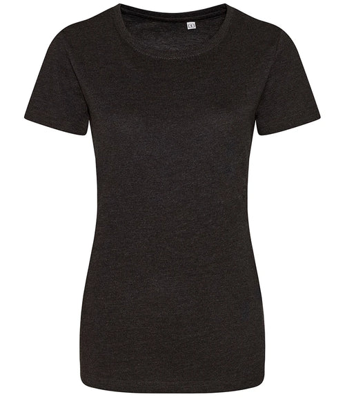 AWDis Ladies Tri-Blend T-Shirt — Heather Black