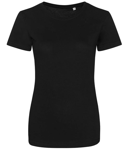 AWDis Ladies Tri-Blend T-Shirt — Solid Black