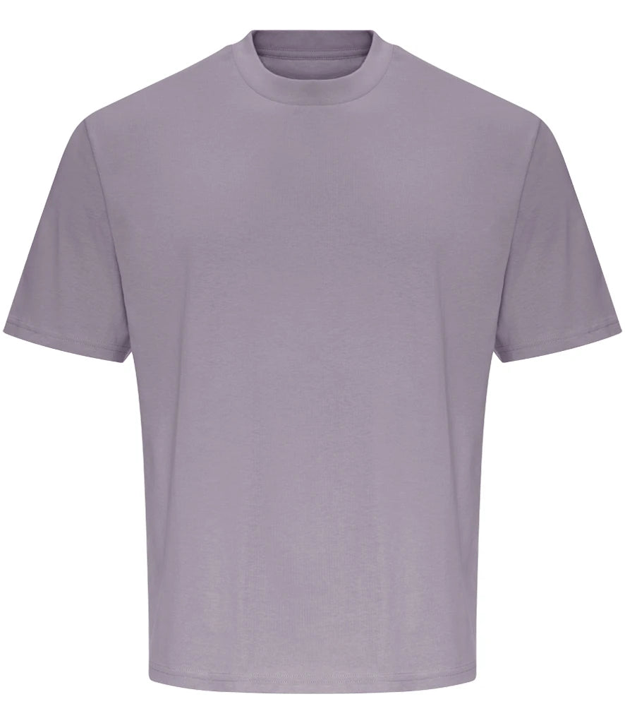 AWDis Just Ts Washed T-Shirt in Dusty Lilac, front view