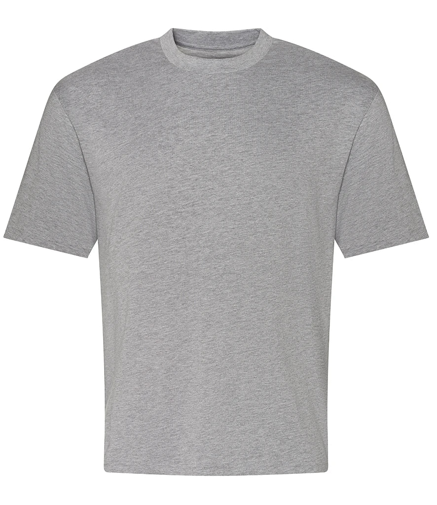 AWDis Unisex Oversize 100 T-Shirt — Heather Grey