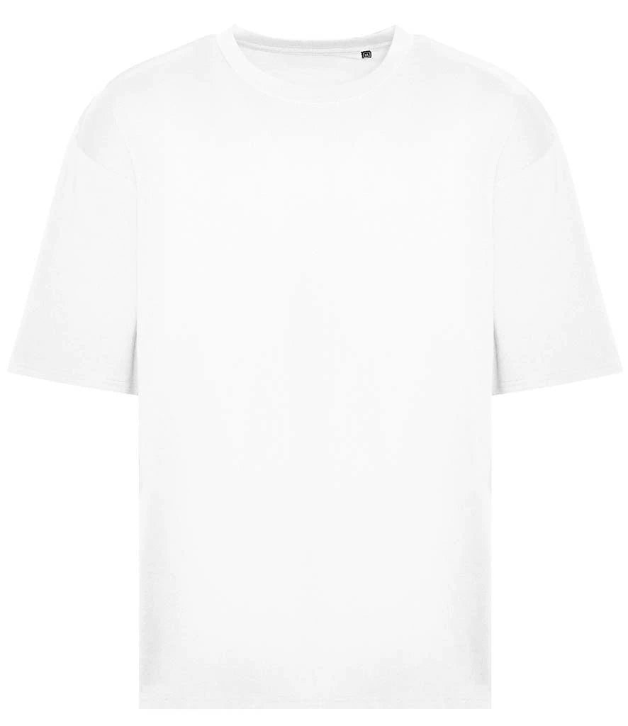 AWDis Just Ts Washed T-Shirt in White, front view