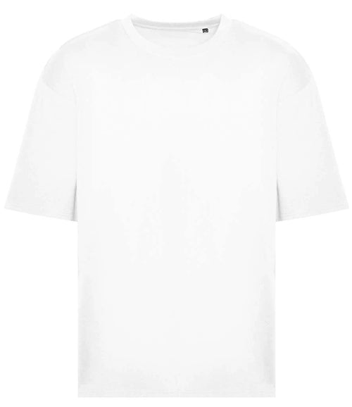 AWDis Just Ts Washed T-Shirt in White, front view