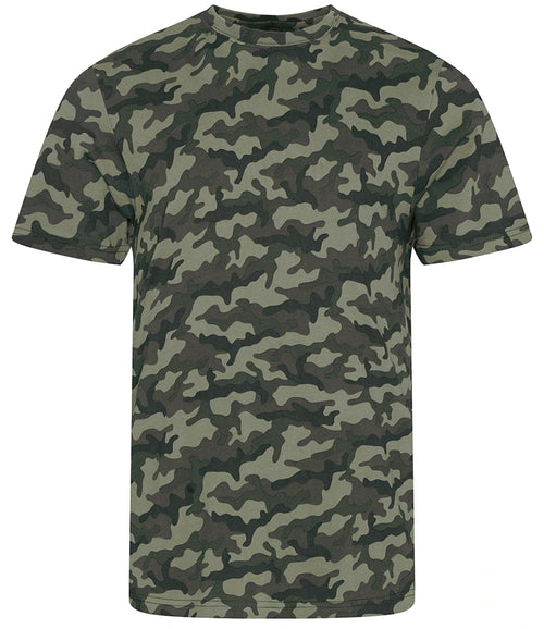 AWDis Camo T-Shirt — Green Camo