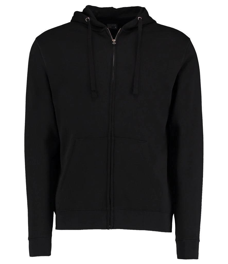Kustom Kit Klassic Zip Hooded Sweatshirt — Black