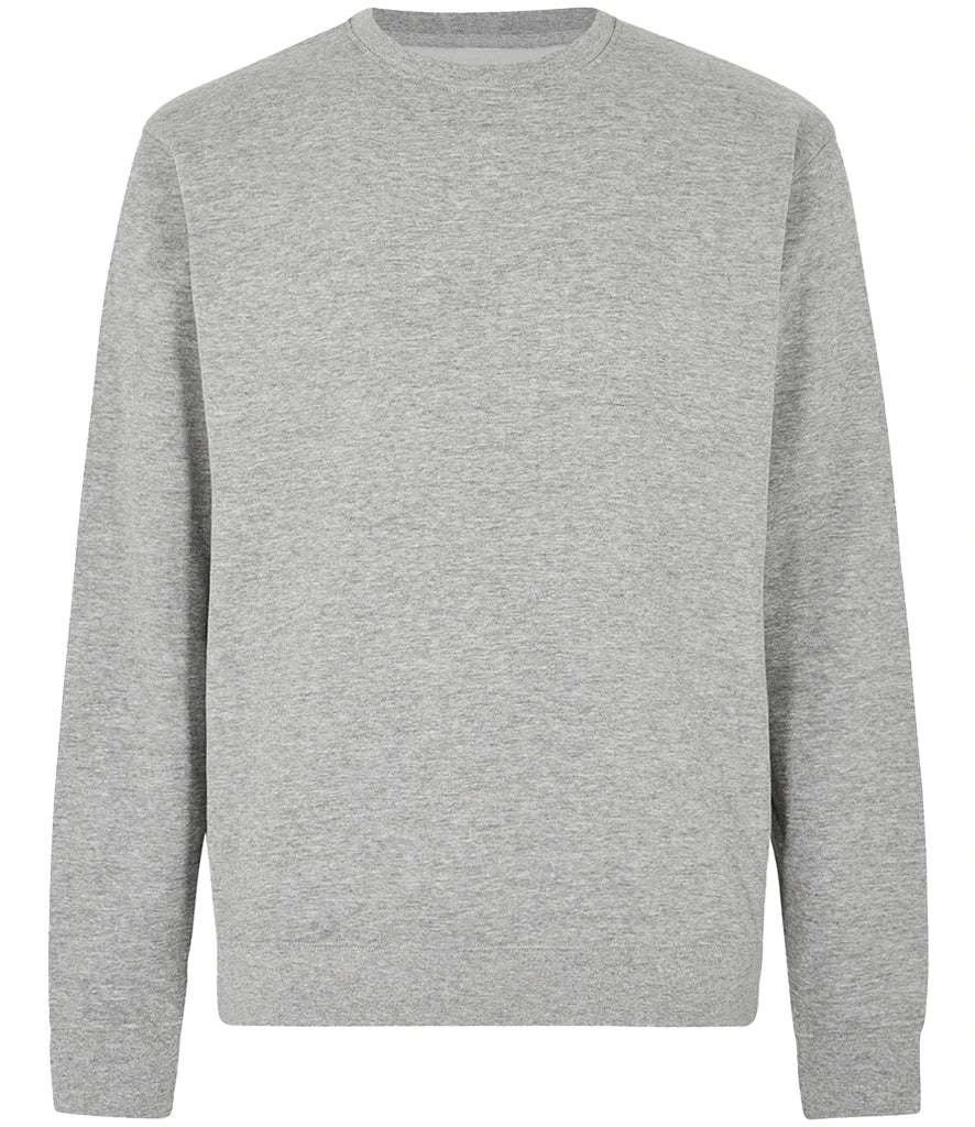 Kustom Kit Regular Fit Sweatshirt — Heather Grey