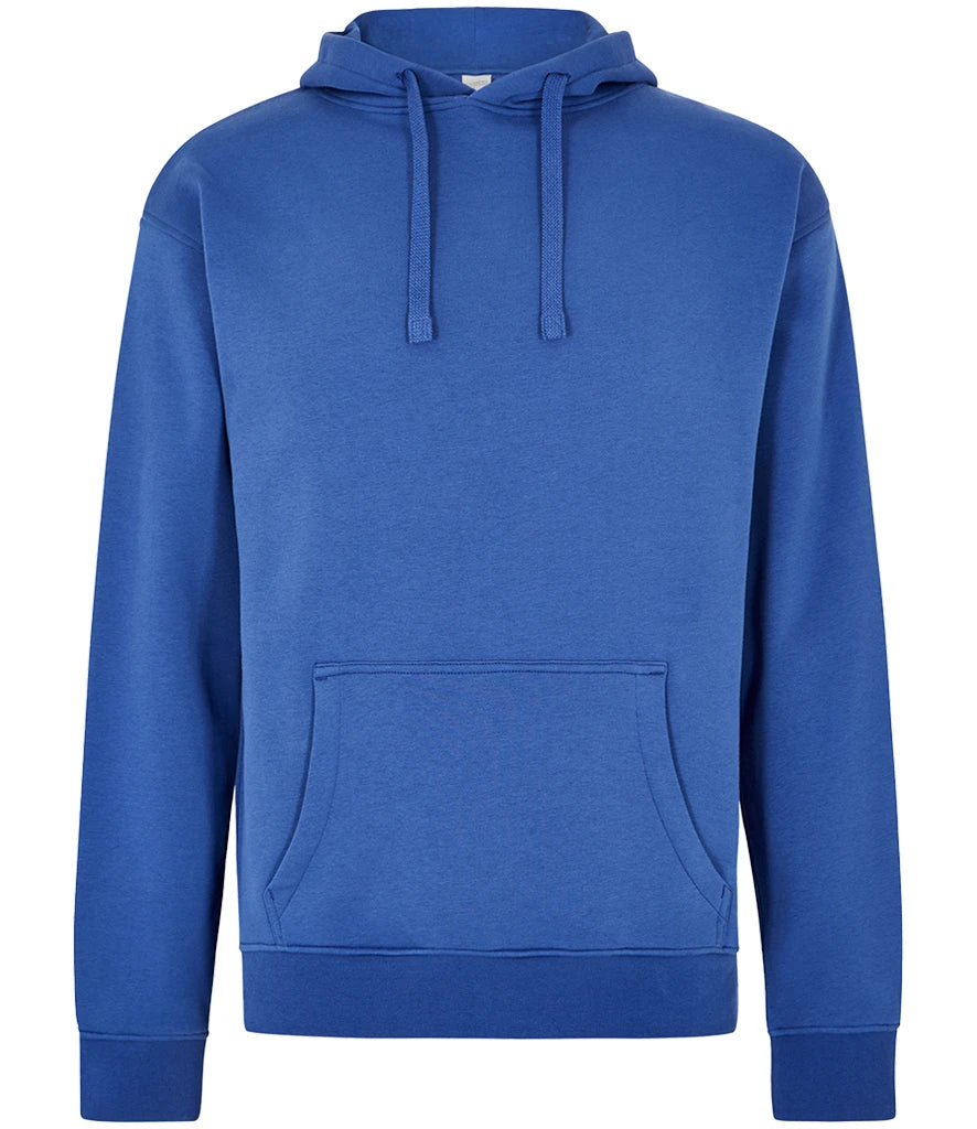 Kustom Kit Hooded Sweatshirt in Royal Blue, front view