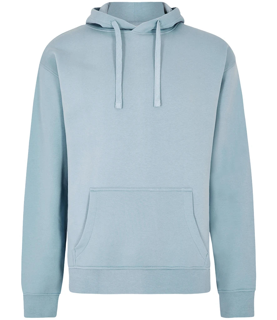 Kustom Kit Hooded Sweatshirt in Sky Blue, front view