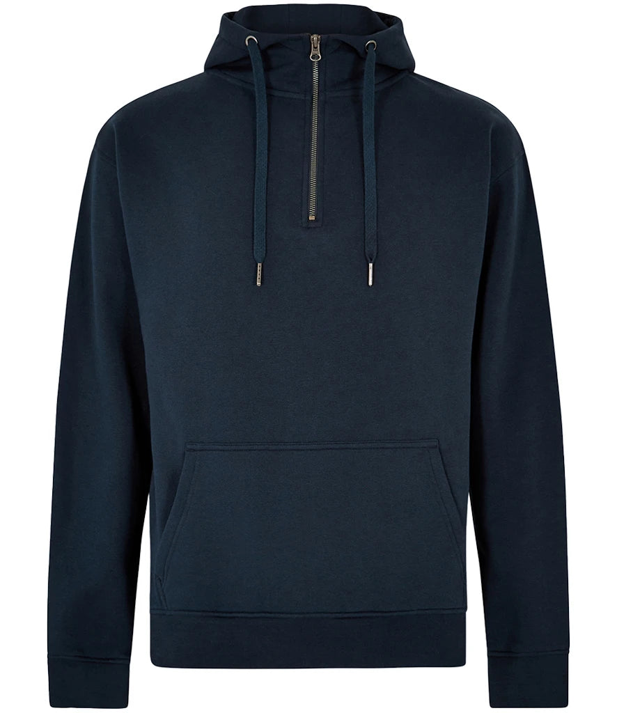 Kustom Kit 1/4 Zip Hoodie — Navy