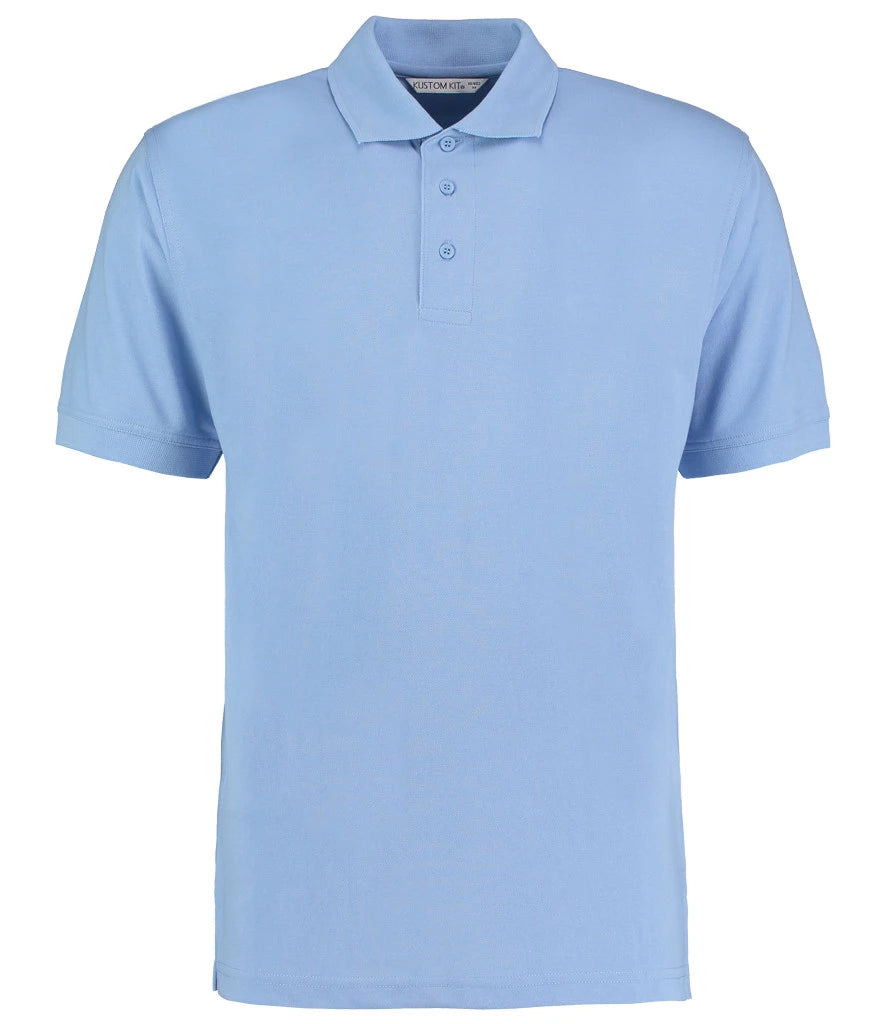 Kustom Kit Klassic Poly/Cotton Piqué Polo Shirt — Light Blue