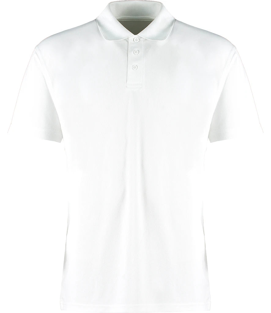 Kustom Kit Cooltex® Plus Micro Mesh Polo Shirt — White