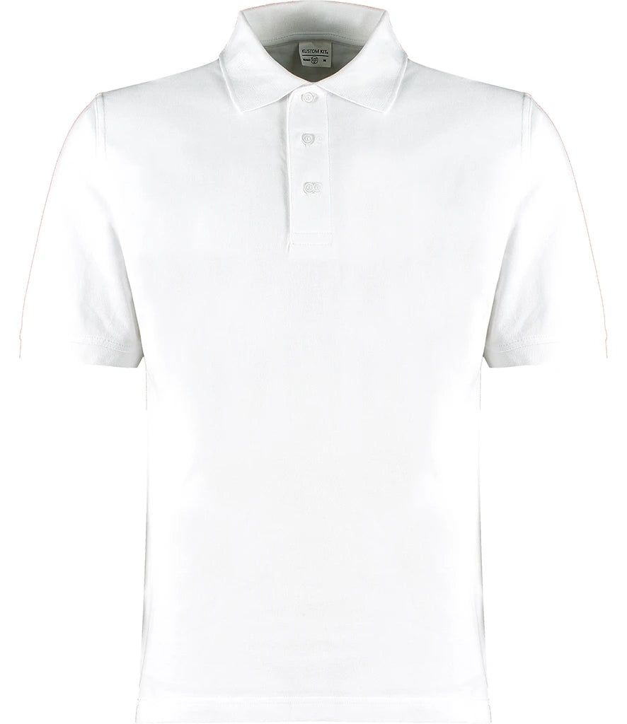 Kustom Kit Cotton Klassic Superwash® 60°C Polo Shirt — White