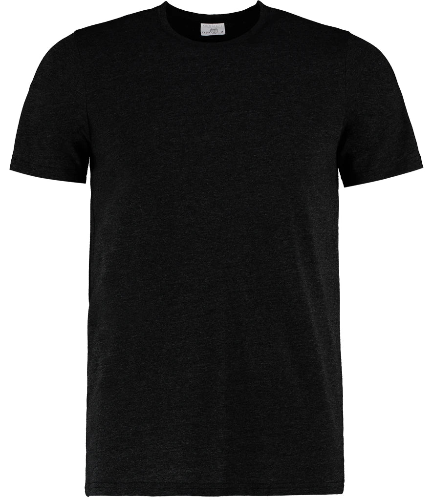Kustom Kit Superwash® 60°C T-Shirt — Black Melange