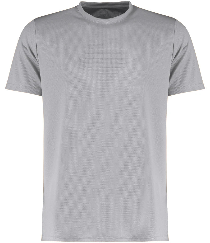Kustom Kit Regular Fit Cooltex® Plus Wicking T-Shirt — Heather Solid