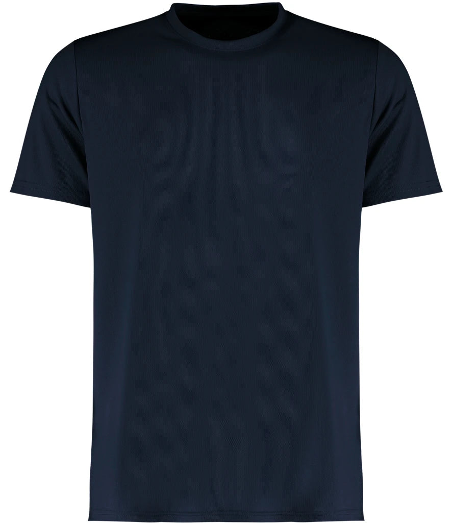 Kustom Kit Regular Fit Cooltex® Plus Wicking T-Shirt — Navy
