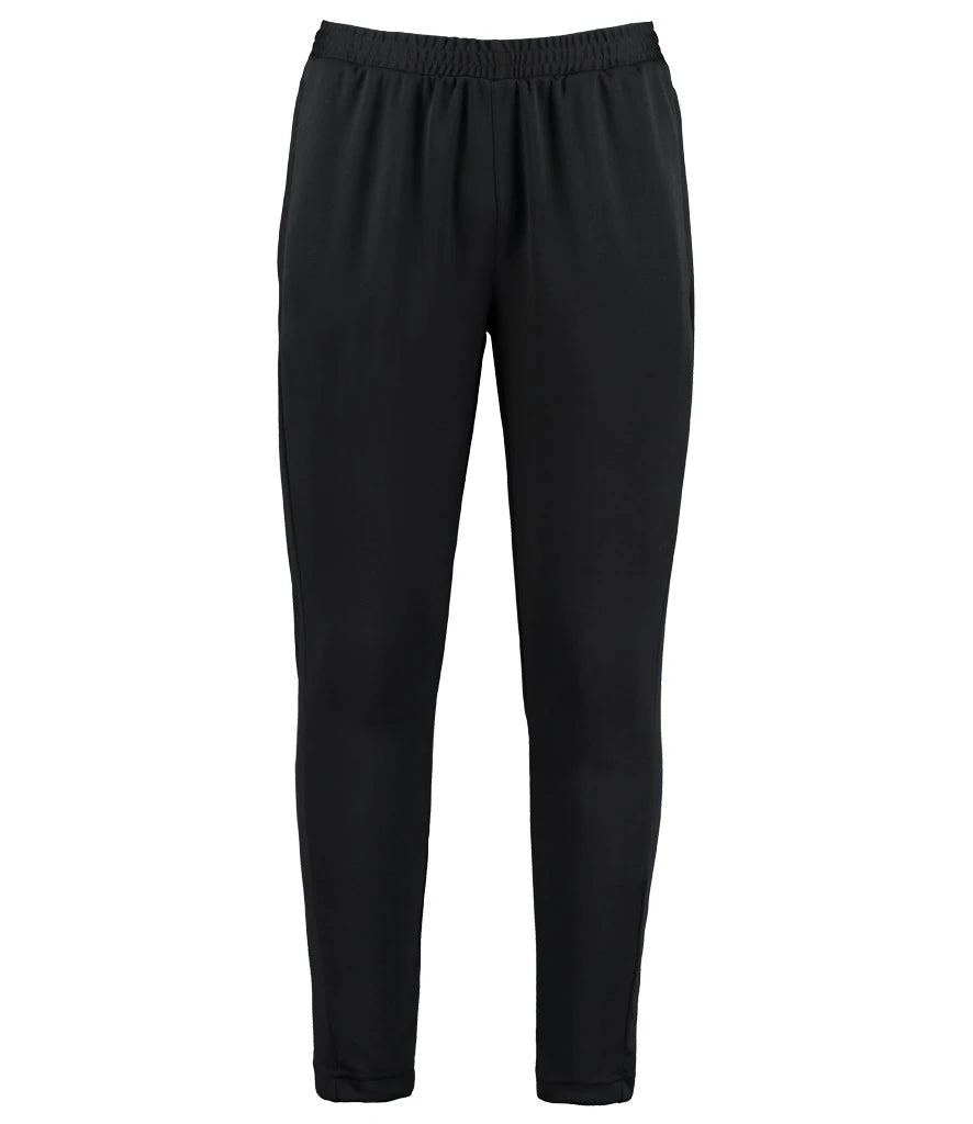 Kustom Kit Slim Fit Track Pants — Black