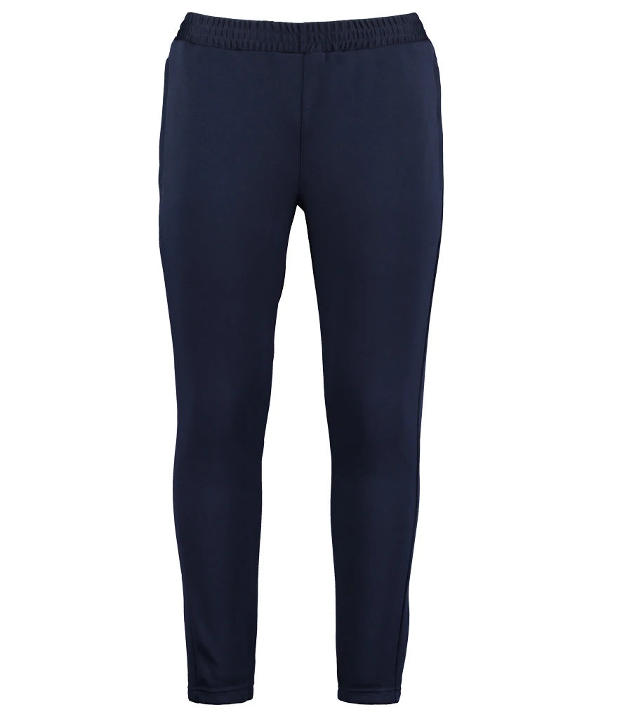 Kustom Kit Slim Fit Track Pants — Navy