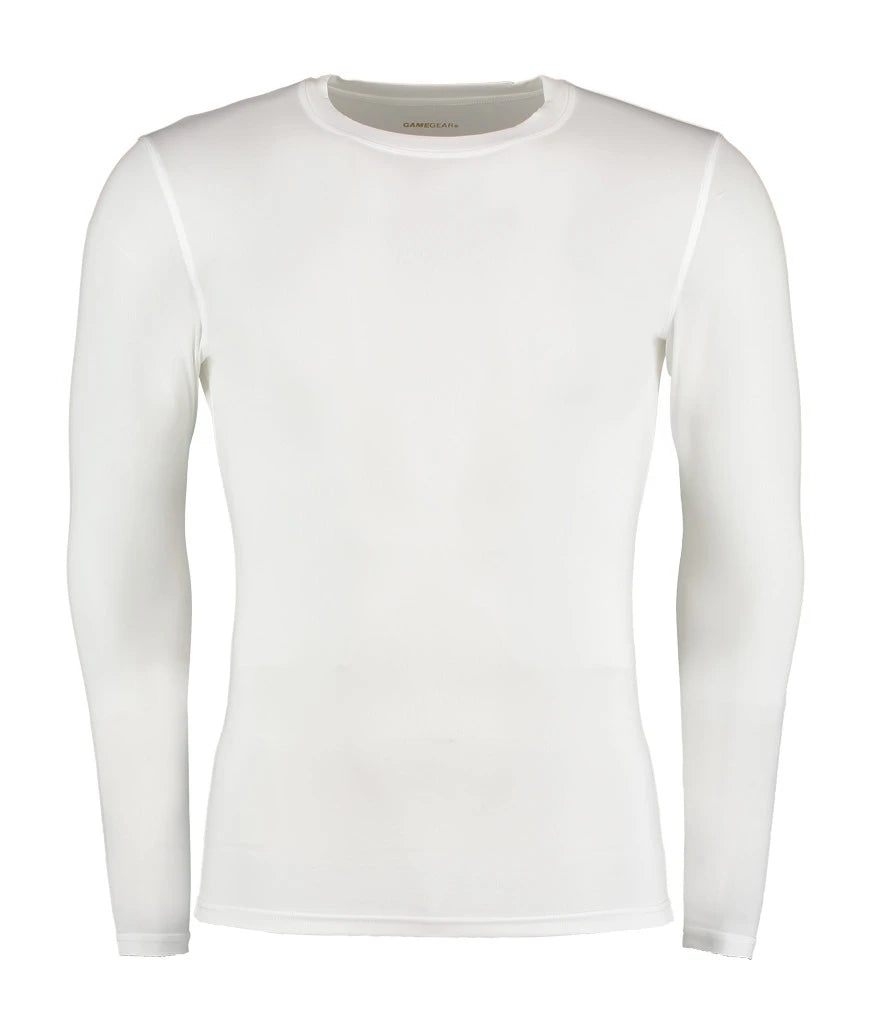 Kustom Kit Warmtex® Long Sleeve Base Layer — White