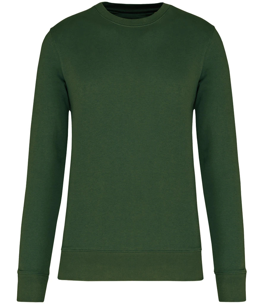 Kariban Kids Crew Neck Sweatshirt — Forest Green