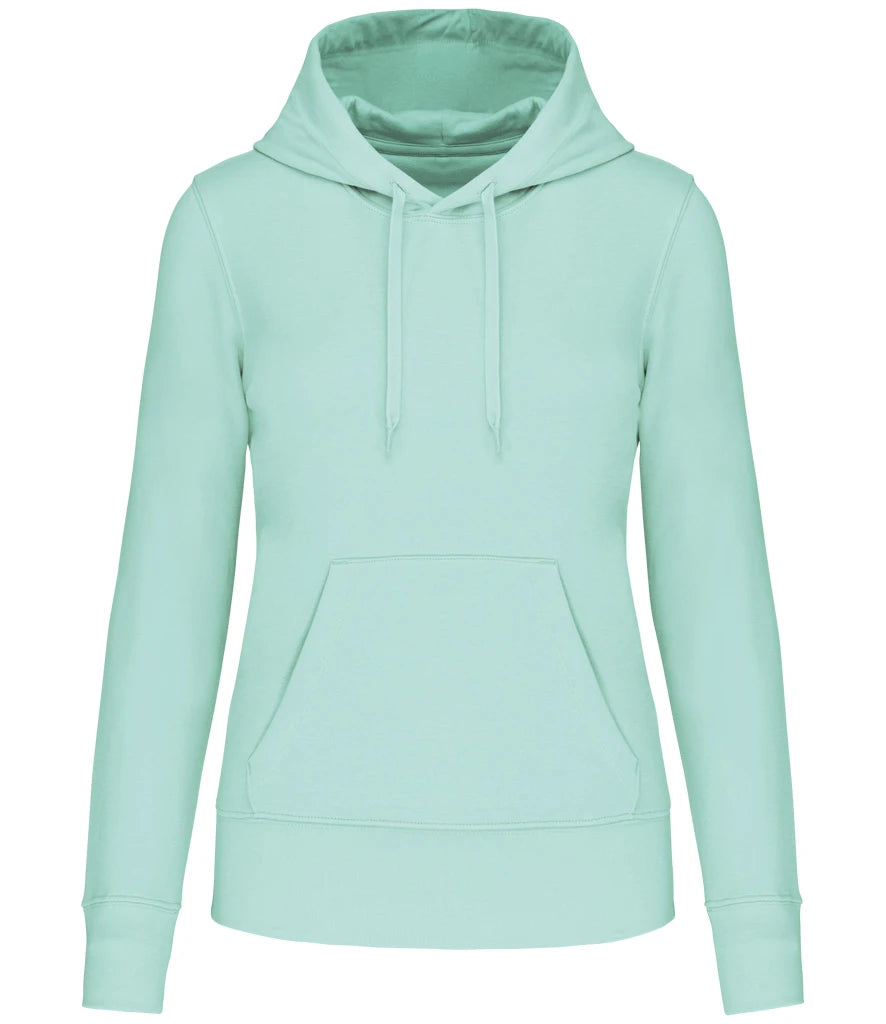 Kariban Ladies Hooded Sweatshirt — Ice Mint
