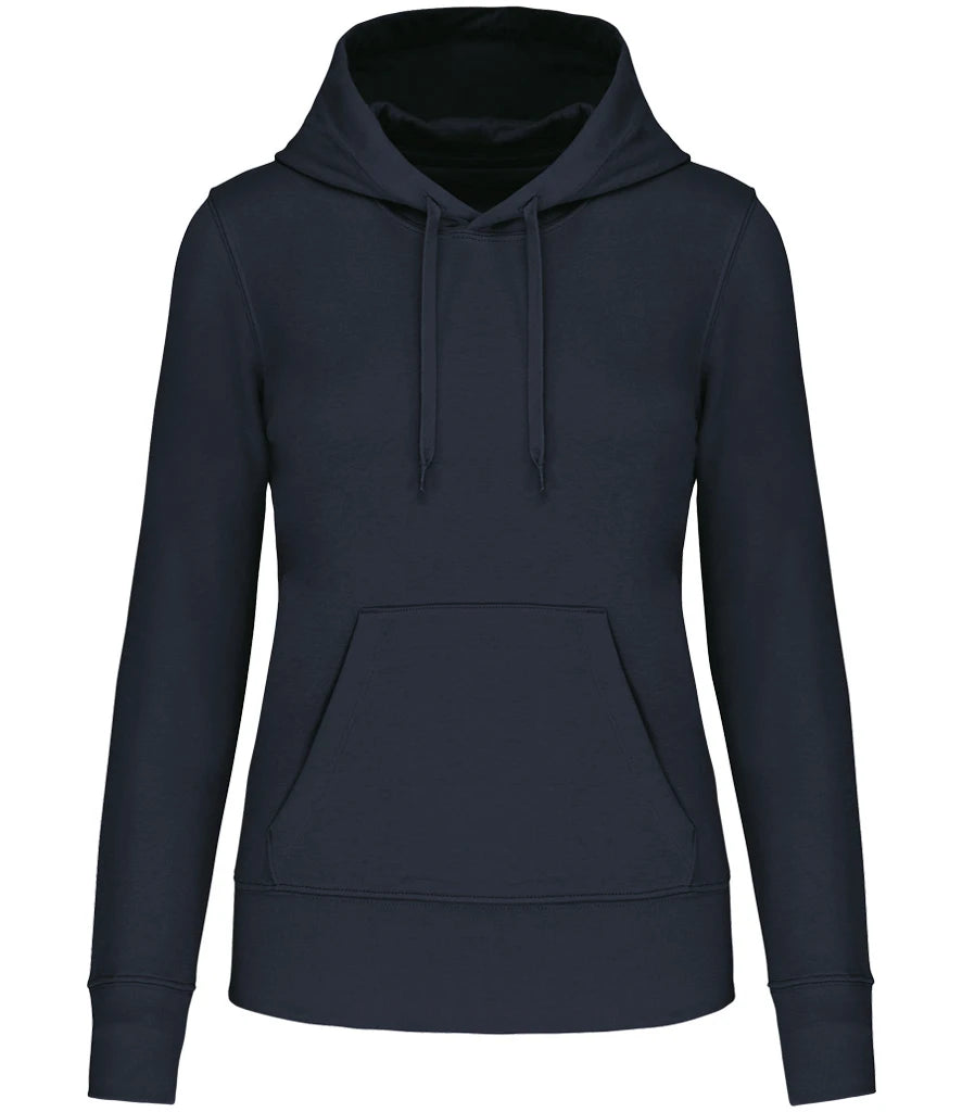 Kariban Ladies Hooded Sweatshirt — Navy