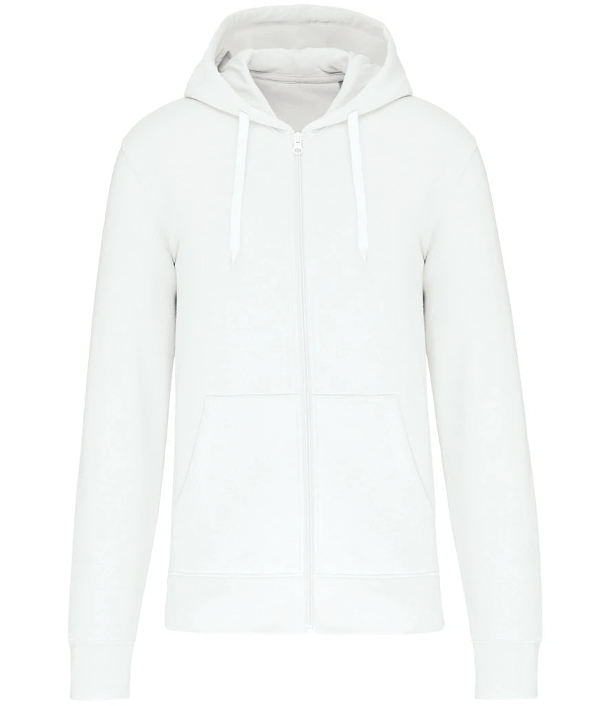 Kariban Full Zip Hoodie — White