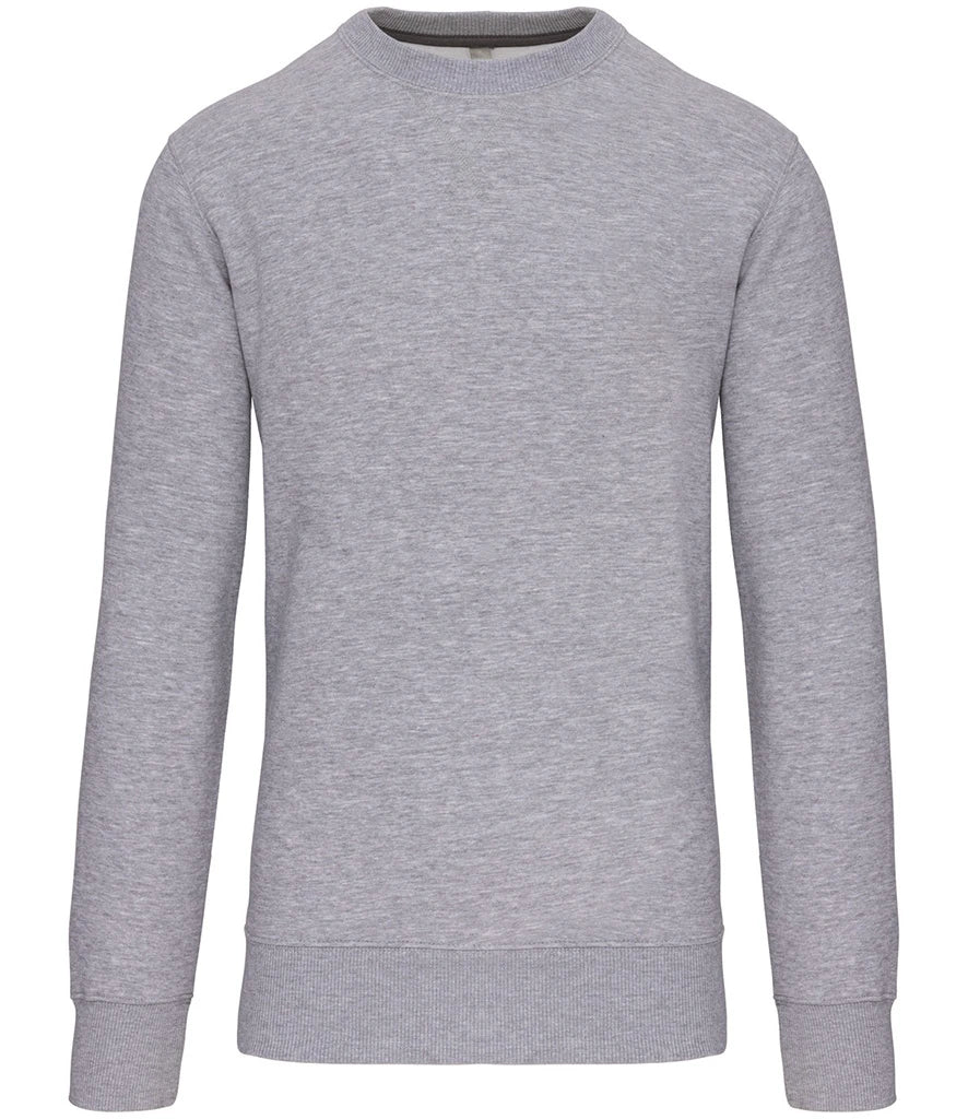 Kariban Crew Neck Sweatshirt — Oxford Grey