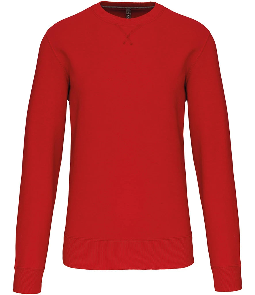 Kariban Crew Neck Sweatshirt — Red