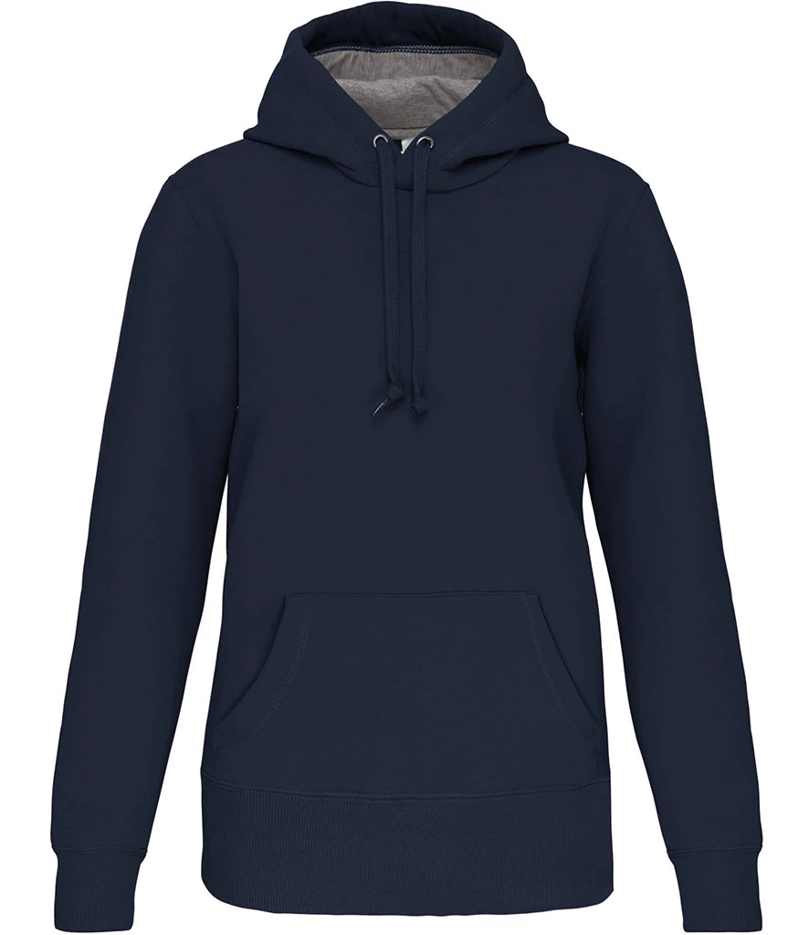 Kariban Heavy Contrast Hoodie — Navy