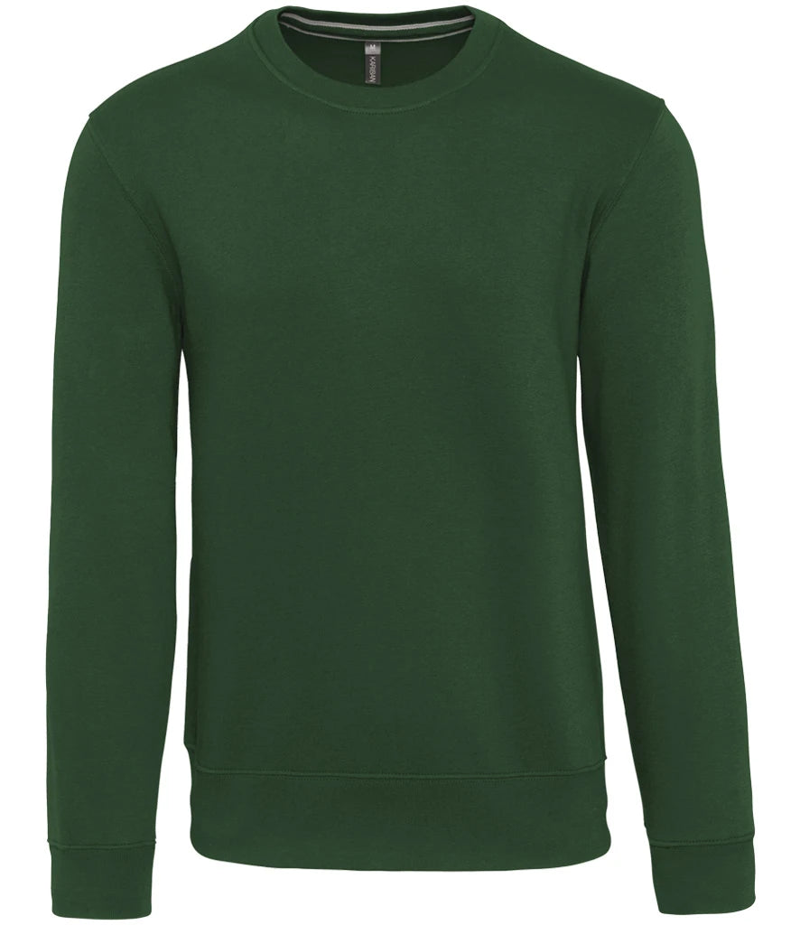 Kariban Crew Neck Sweatshirt — Forest Green