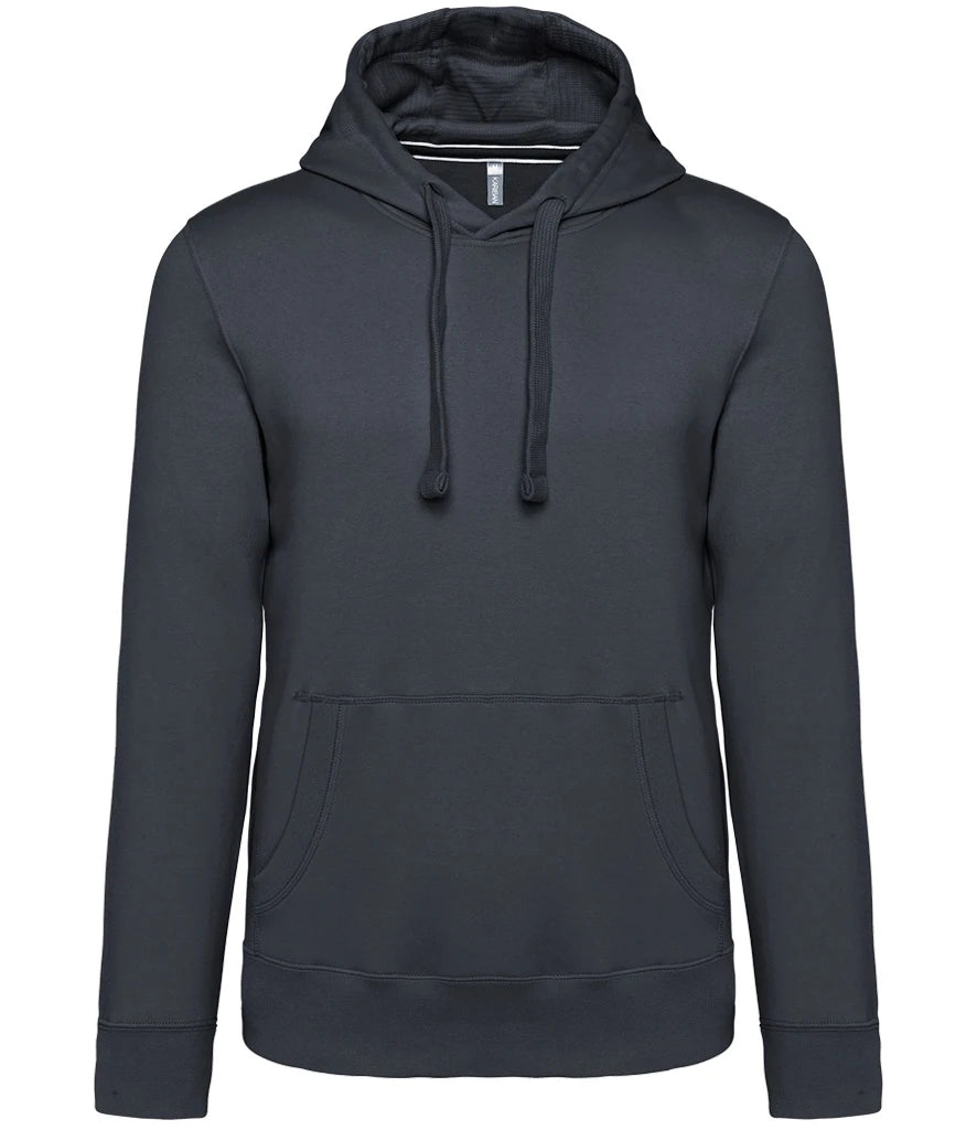 Kariban Hooded Sweatshirt — Dark Grey