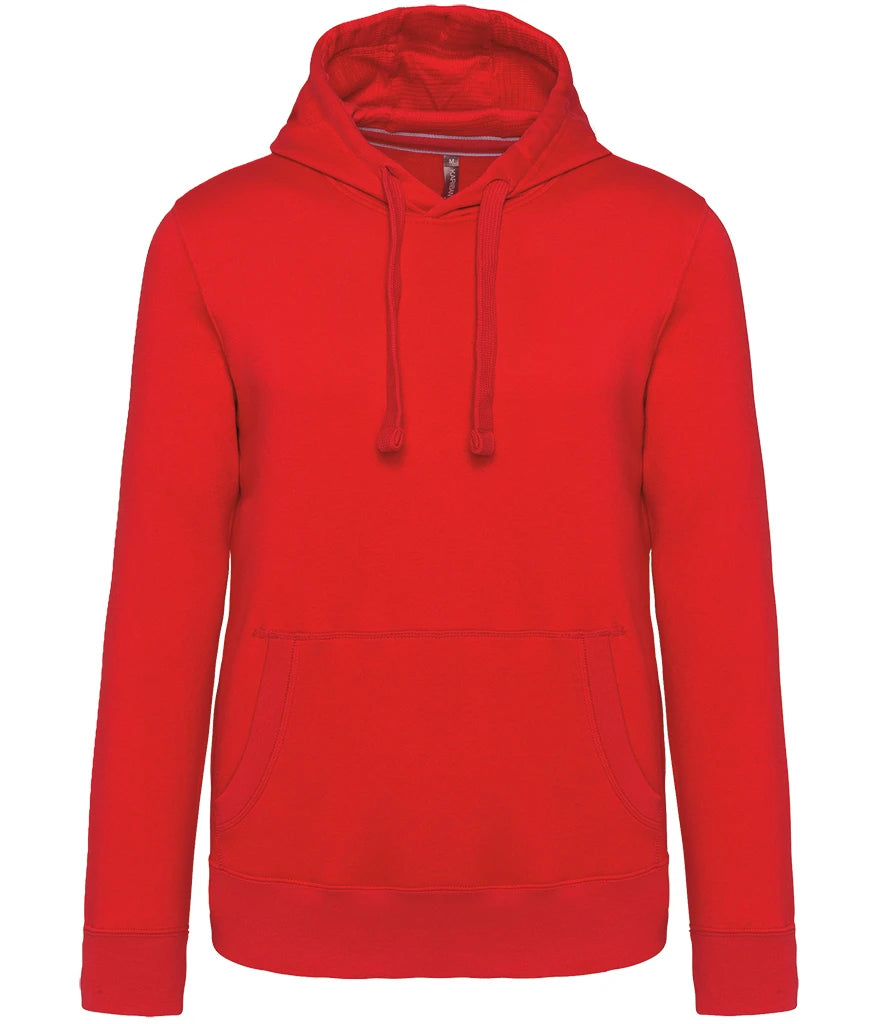 Kariban Hooded Sweatshirt — Red