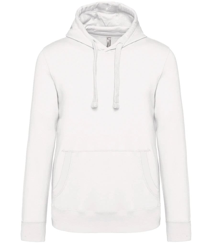 Kariban Hooded Sweatshirt — White