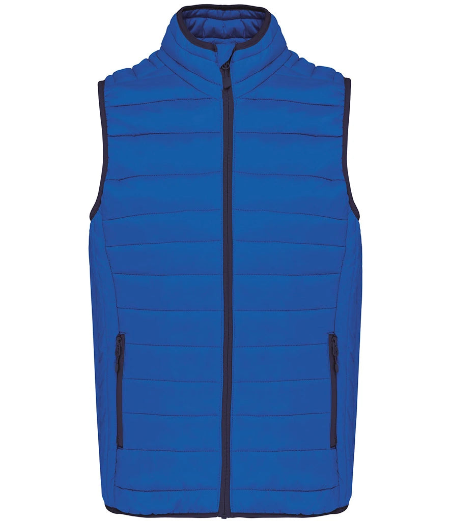 Kariban Lightweight Padded Bodywarmer — Light Royal Blue