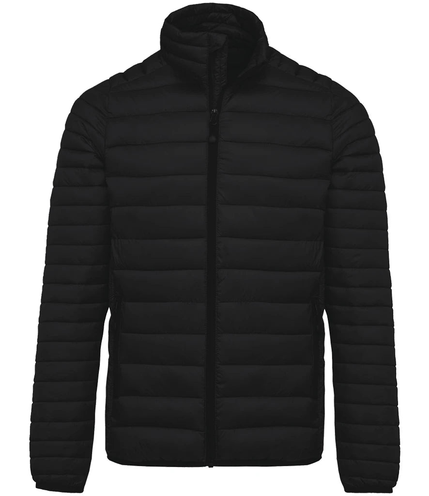 Kariban Lightweight Padded Jacket — Black