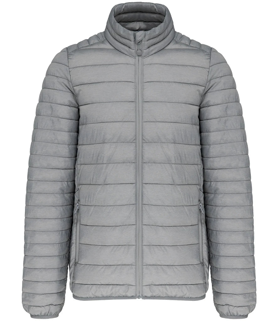 Kariban Lightweight Padded Jacket — Marl Silver