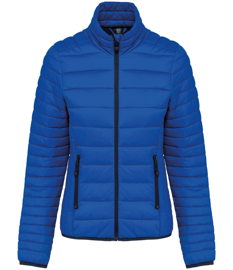Kariban Ladies Lightweight Padded Jacket — Light Royal Blue