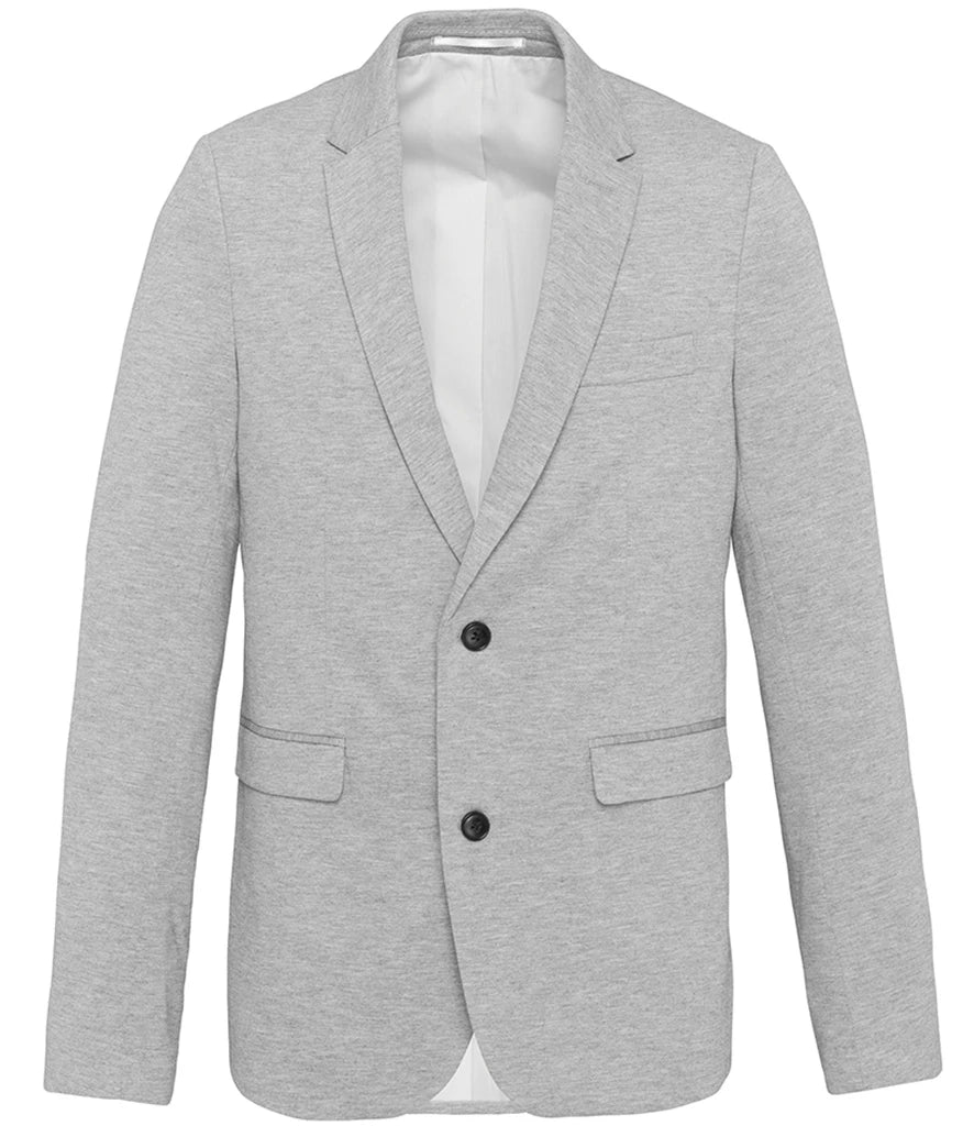 Kariban Knitted Blazer — Light Grey Heather