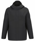 Kariban Unisex 3-in-1 Two Tone Hooded Parka Jacket — Black