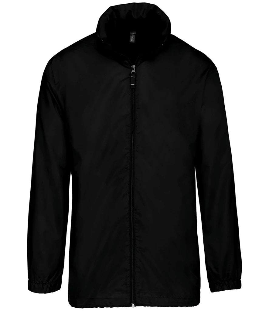 Kariban Windbreaker Jacket — Black