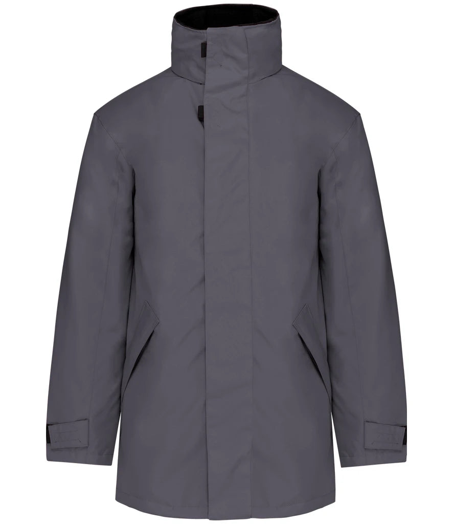 Kariban Parka Jacket — Convoy Grey