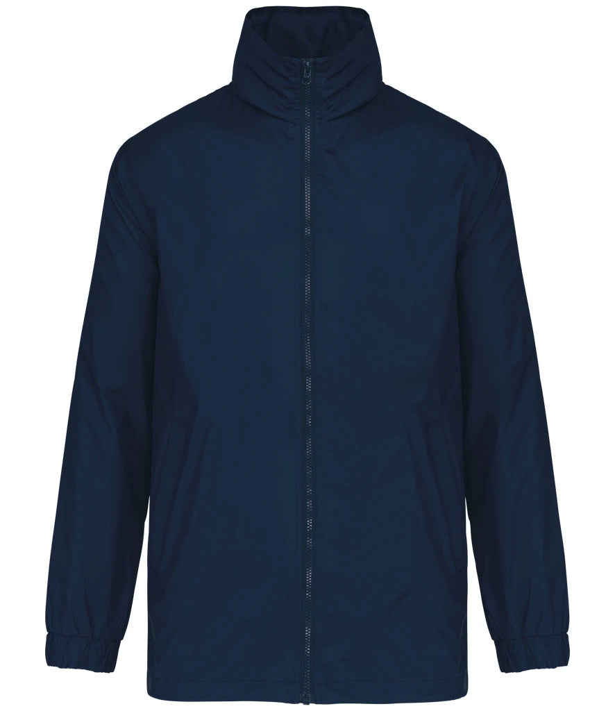 Kariban Lined Windbreaker Jacket — Navy