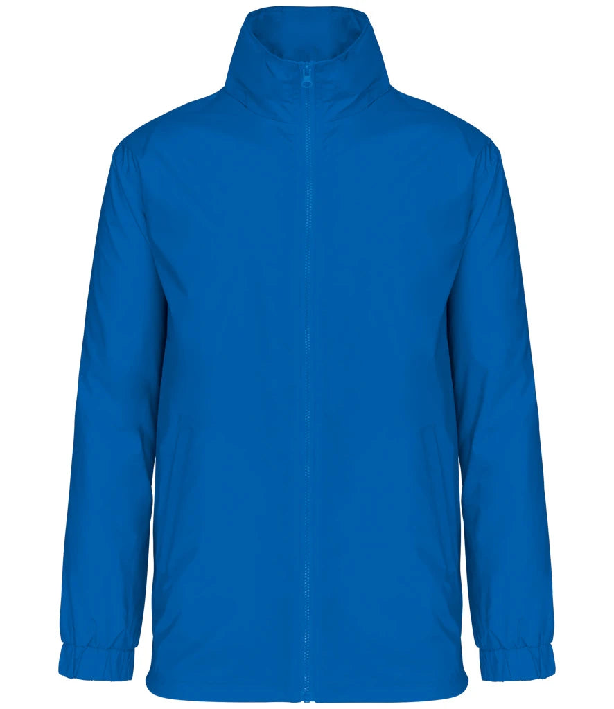 Kariban Lined Windbreaker Jacket — Royal Blue